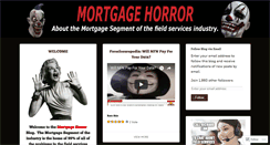 Desktop Screenshot of mortgagehorror.com