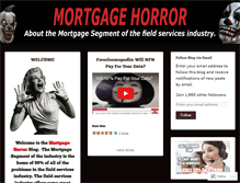 Tablet Screenshot of mortgagehorror.com